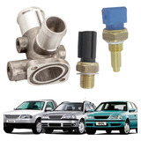 Kit Flange Conector Cabeçote+sensor Santana C/ar Vc132 10mm
