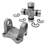 Kit Flange Tipo Orelha + Cruzeta Cardan Traseiro Hyundai Hr 