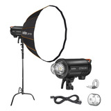 Kit Flash Godox Qt600iii 600w 5600k