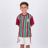 Kit Fluminense Mini Craque Infantil Tricolor