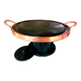 Kit Fondue De Pedra Sabão 37cm Super Grande + Brinde + Frete
