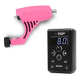 Kit Fonte Ps Mini + Máquina Electra Pop Rosa Electric Ink