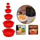 Kit Forro De Silicone Protetor Antiaderente Para Air Fryer