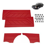 Kit Forro Porta Chevette Courvim 1972 A 1995 4pçs + Grampos