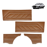 Kit Forro Porta Chevette Courvim Marrom 1972 A1995 + Grampos