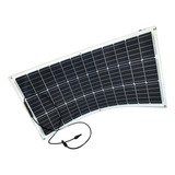 Kit Fotovoltaico 200w Flexivel Carregar Bateria