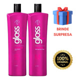 Kit Fox Gloss Escova Progressiva 2x1000