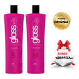 Kit Fox Gloss Escova Progressiva 2x1000ml