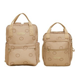 Kit Frasqueira + Mochila De Maternidade Leão Pirulitando