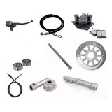 Kit Freio Disco Cg Titan Ml 125 Ano 1999 P/roda Liga Leve 