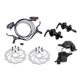 Kit Freio Hidraulico Bike Completo Pinças