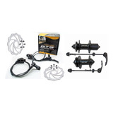 Kit Freio Hidraulico Bike Completo Pinças