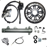 Kit Freio Sistema A Disco Titan Fan 150 Mix 2009 A 2013 Scud