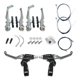 Kit Freio V Brake Alumínio Gta Completo Com Cabo E Conduite