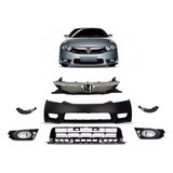 Kit Frente Parachoque New Civic 2009 Á 2011 Serve 2006 2008
