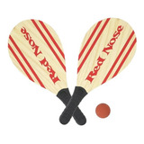 Kit Frescobol Logo Mormaii 2 Raquetes + 1 Bola Original