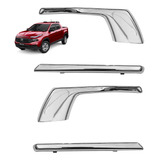 Kit Friso Acabamento Cromado Retrovisor Fiat Toro Original