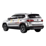 Kit Friso Cromado Volkswagen Taos Pestana Base Janela 