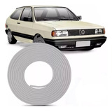 Kit Friso Filete Branco Parachoque Gol Voyage Parati 20mts