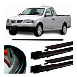 Kit Friso Lateral Superior Inferior Para Brisa Saveiro G3 G4