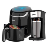 Kit Fritadeira Black Digital E Cafeteira Inox Oster - 220v