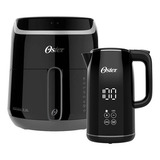 Kit Fritadeira Digital Fryer E Chaleira Black Oster 220v