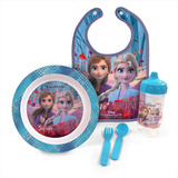 Kit Frozen Hora Da Papinha Prato