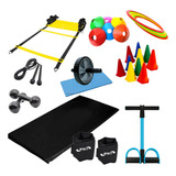 Kit Funcional Para Treinos De Agilidade Aeróbico C/ Argolas