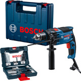 Kit Furadeira Impacto Bosch Gsb 16re 850w V Line 41 Pcs 220v