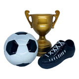 Kit Futebol Decoração Festa Aniversário Time Bola Taça