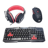 Kit Gamer 4 Em 1 Teclado+