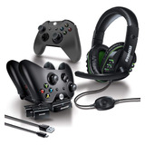 Kit Gamer Dreamgear Xbox One C/ Carregador Headset E Capa