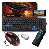 Kit Gamer Mobilador Barato Teclado + Mouse Promoção Especial