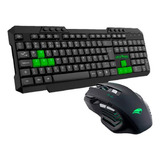 Kit Gamer Teclado E Mouse Python