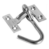 Kit Gancho Rede Inox 304 Polido Cartela C/parafusos Synter
