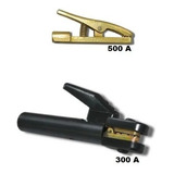 Kit Garra Negativa Grampo Terra 500a E Porta Eletrodo 300a