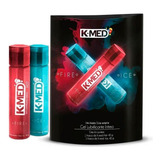 Kit Gel Lubrificante Íntimo Fire And Ice 2 Unidades 80g K-med