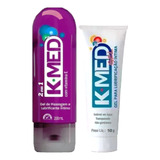 Kit Gel Lubrificante Íntimo K-med 2 Em 1 200ml + K-med 50g