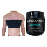 Kit Gel Redutor De Ginecomastia + Cinta Peitoral Ginecomen