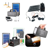 Kit Gerador  Energia Solar De Emergência Completo