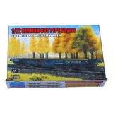 Kit German 80t Type Ssyms Schwere Platformwagen T-model 1:72