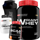 Kit Giant Whey Protein + Creatina