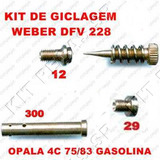 Kit Giclagem Carburad Opala/caravan 4c Weber