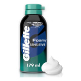 Kit Gillette Foamy Sensitive Espuma De Barbear 