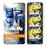 Kit Gillette Proglide Styler + 6
