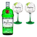 Kit Gin Tanqueray Com 2 Taças