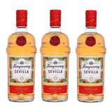 Kit Gin Tanqueray Sevilla London Dry 700ml 3 Unidades