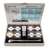 Kit Gin Tonica 08 Especiarias + Dosador Duplo Inox Premium