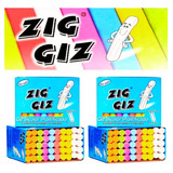 Kit Giz Lousa Colorido Para Quadro Negro Caixa 100 Unidades
