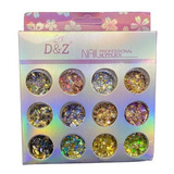 Kit Glitter Flocado Fino Mix Encapsulado